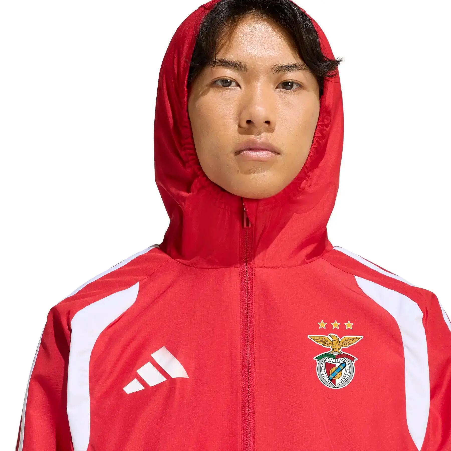 Casaco - futebol - Benfica - impermeável - vermelho 6/7