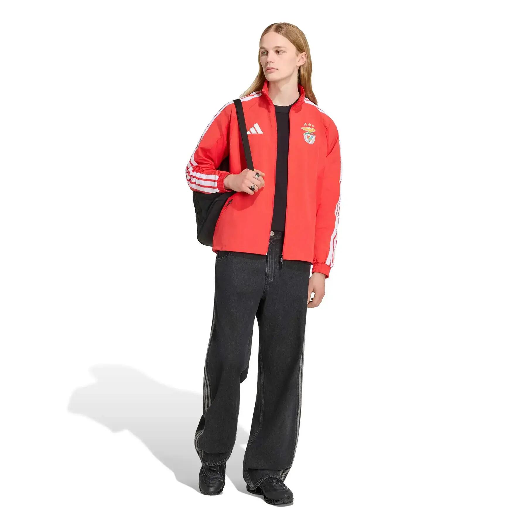 Giacca da ingresso - Calcio - Regular fit, zip integrale - Anthem - Rossa 3/6