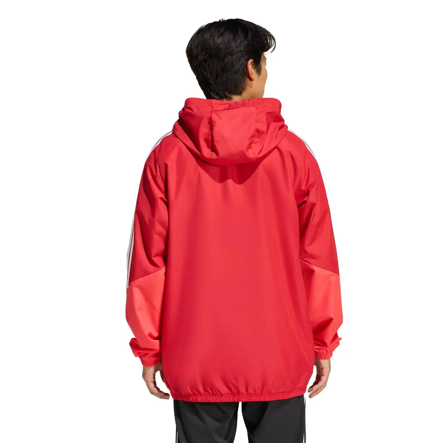 Casaco - futebol - Benfica - impermeável - vermelho 5/7