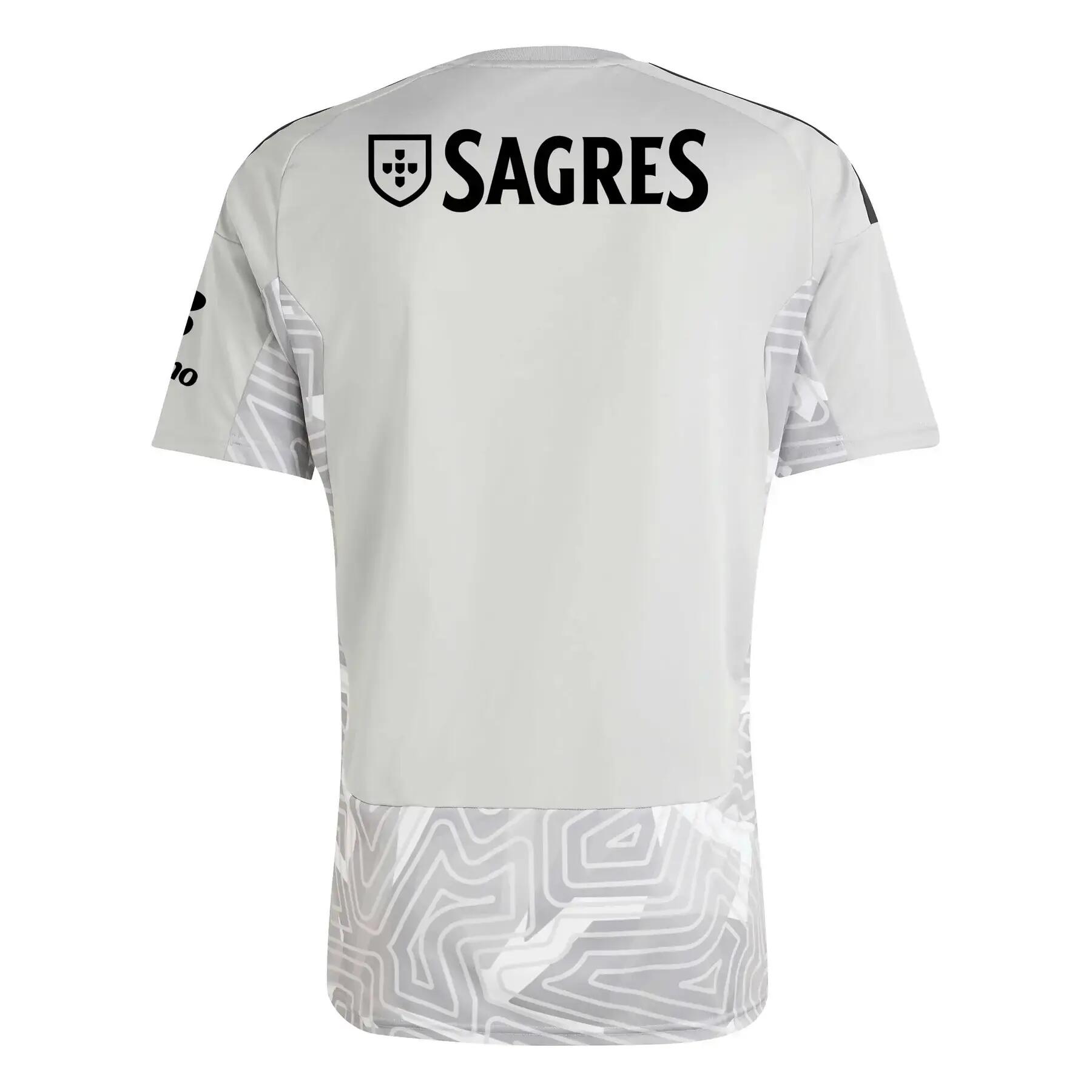 Camisola guarda-redes - futebol - Climacool - Benfica - cinza 4/7