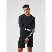 bjorn_borg BORG LONG SLEEVE T-SHIRT van gerecycled polyester – BLACK BEAUTY 6/6