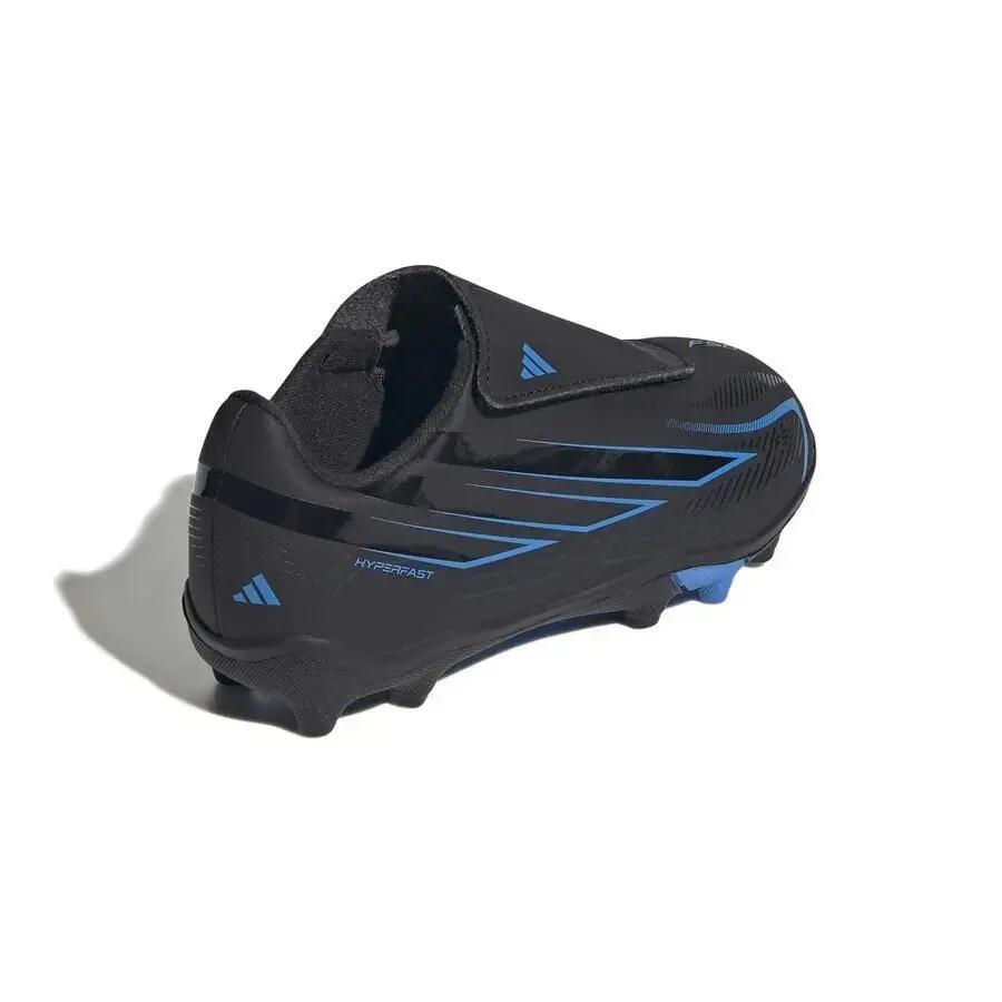 Chaussures de football mini enfant adidas F50 Hyperfast Club Hook And Loop FG/MG 3/6