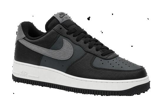Zapatillas hombre corte bajo unicolor Nike Air Force 1 07 LV8 Smoke Grey
