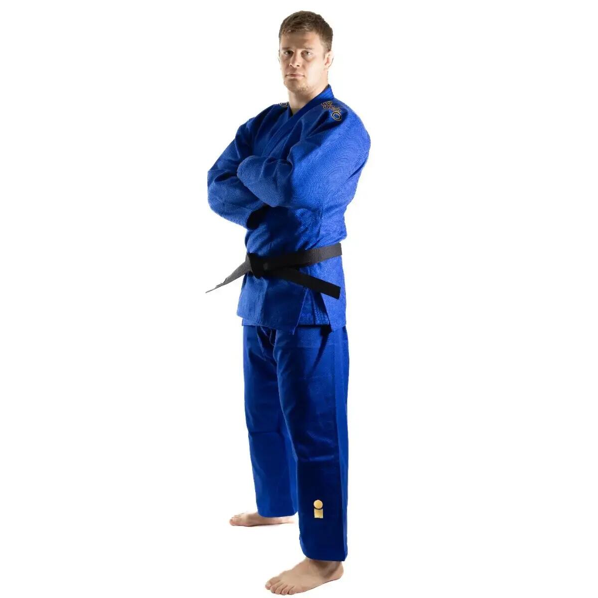 Essimo IJF Gold Judopak Wit slim fit 3/4