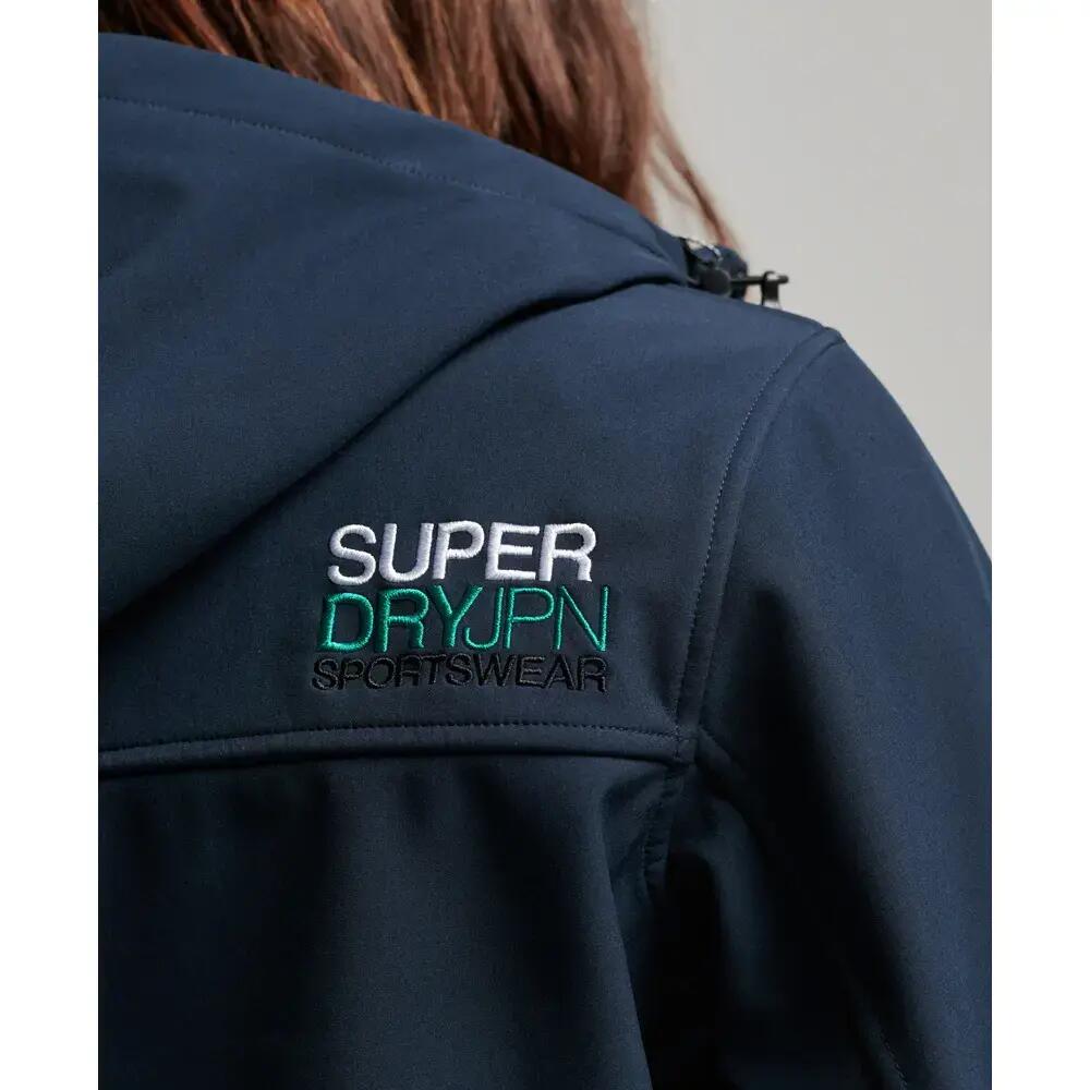 Softshell jas met capuchon CODE Trekker van SUPERDRY 6/6