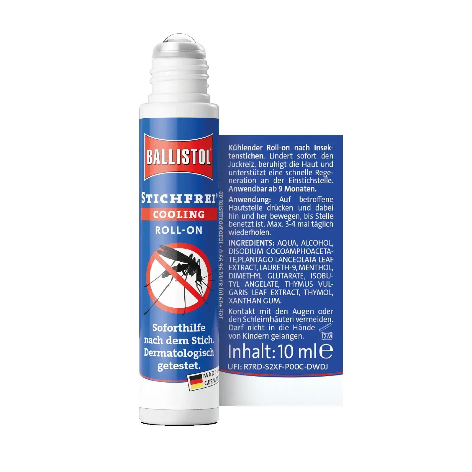 Spray anti-insectos Ballistol Stichfrei Cooling Roll-On 3/3