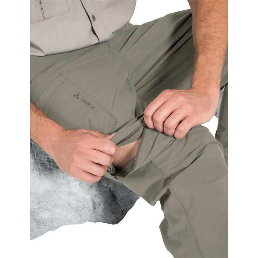 Spodnie trekkingowe Vaude Farley Zip Off V Szary 5/7