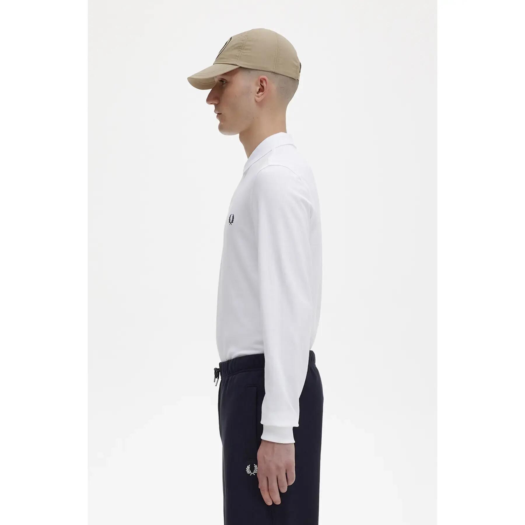 Polo tinta unita a maniche lunghe Fred Perry 5/7