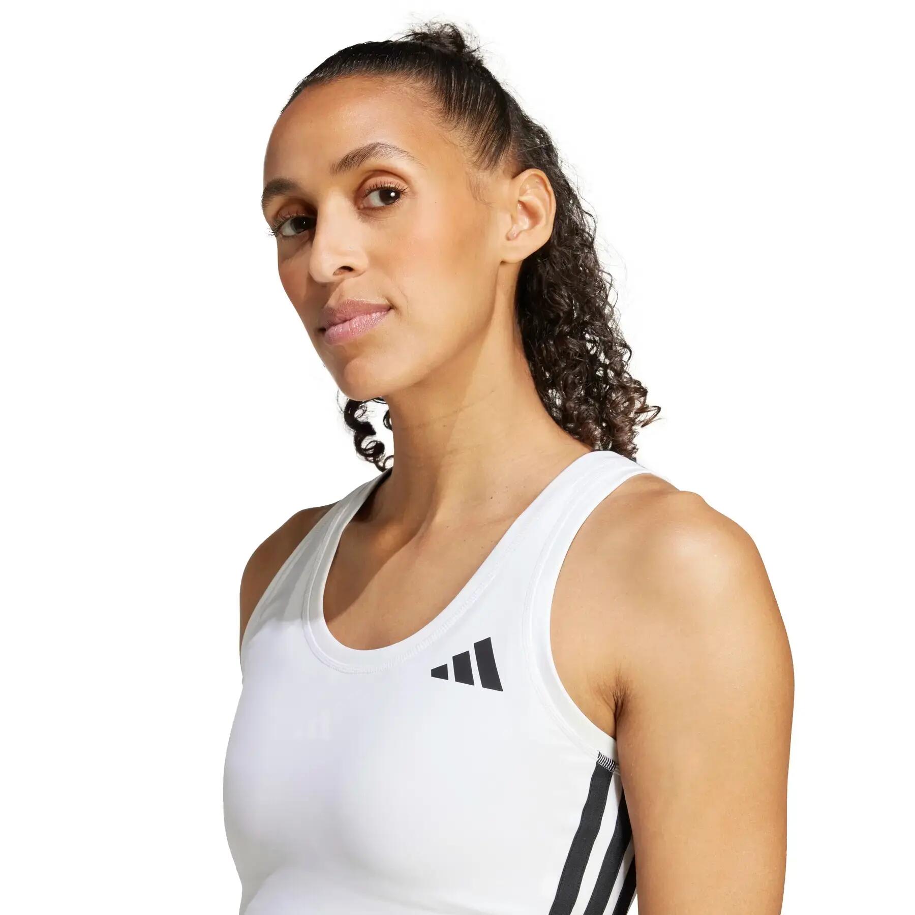 Damestanktop adidas Workout Essentials 3-Stripes 5/6
