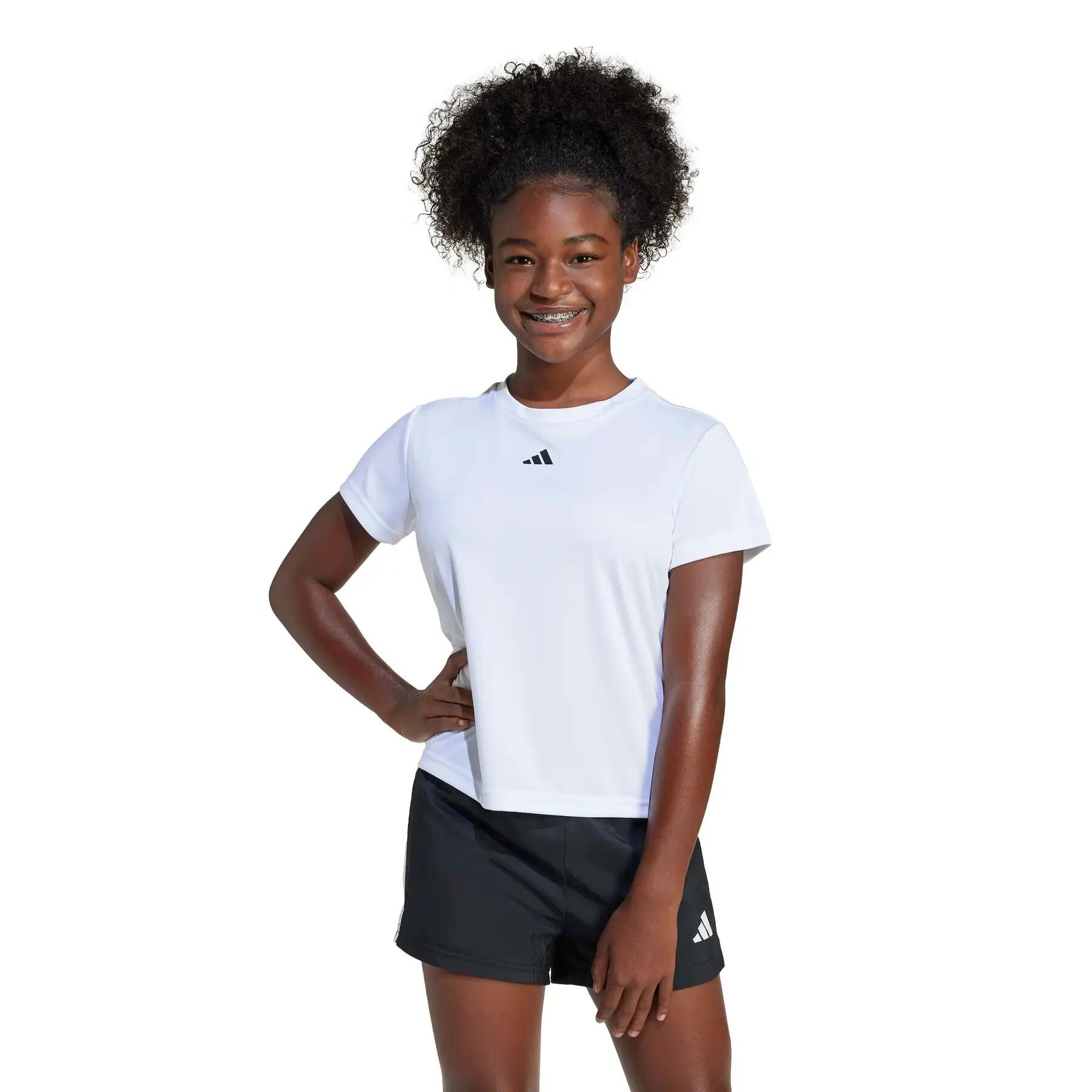 T-shirt fille adidas Essentials Regular Fit 2/6