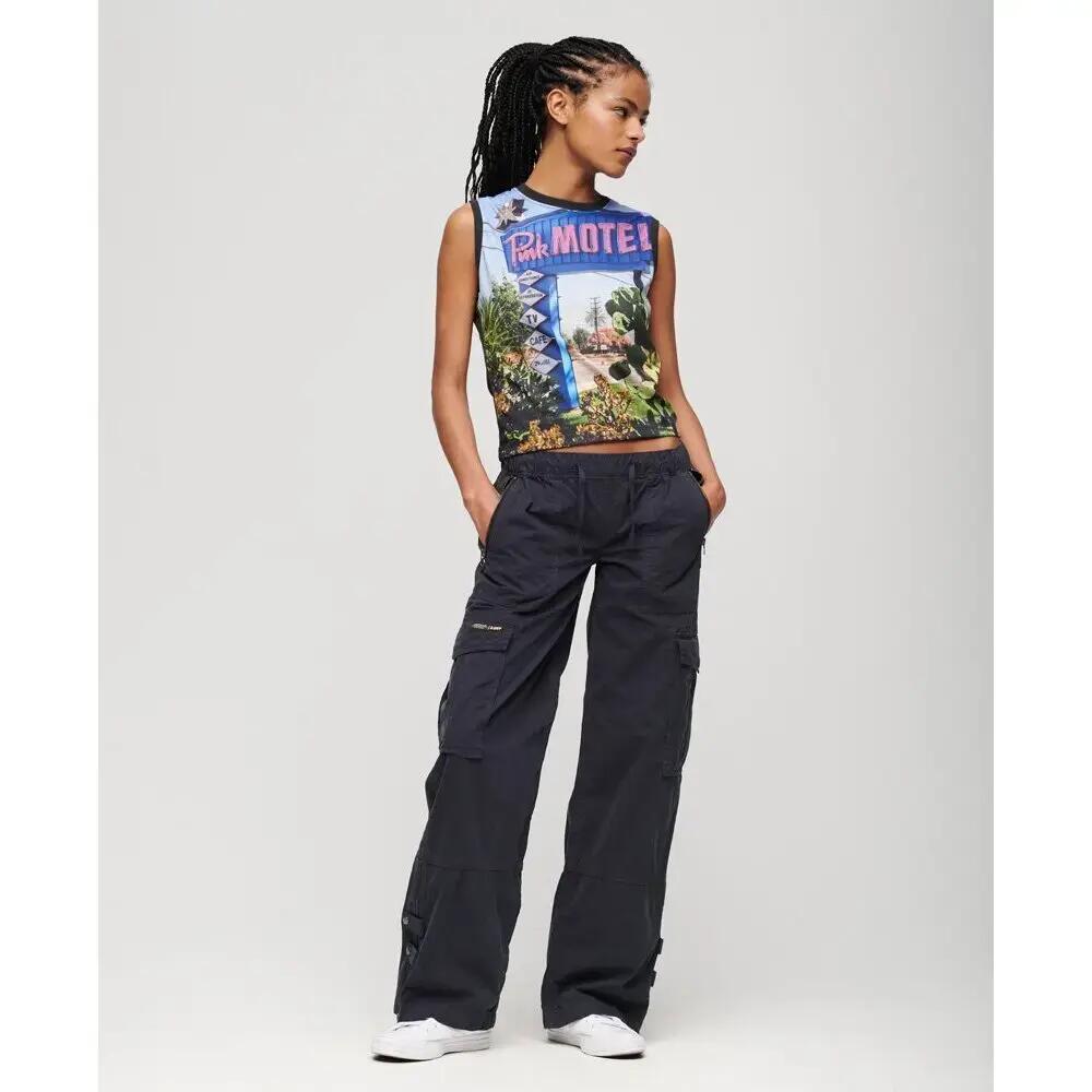 Tampo do tanque feminino Superdry Sub Print 3/5