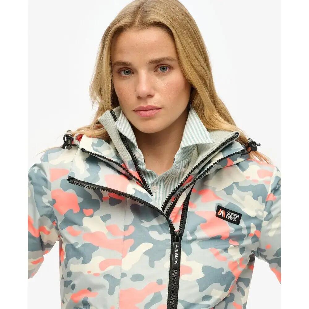 Damska wodoodporna kurtka z kapturem Superdry Mountain 6/7