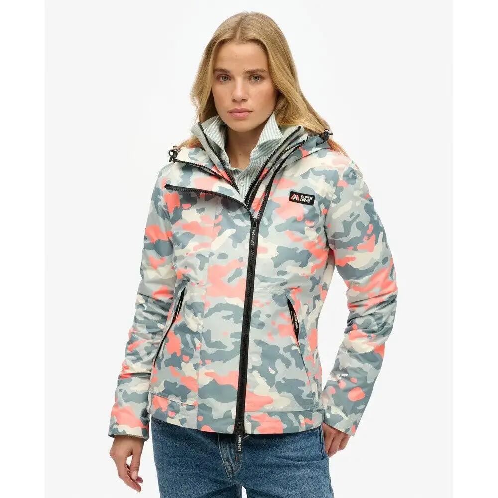 Damska wodoodporna kurtka z kapturem Superdry Mountain 4/7