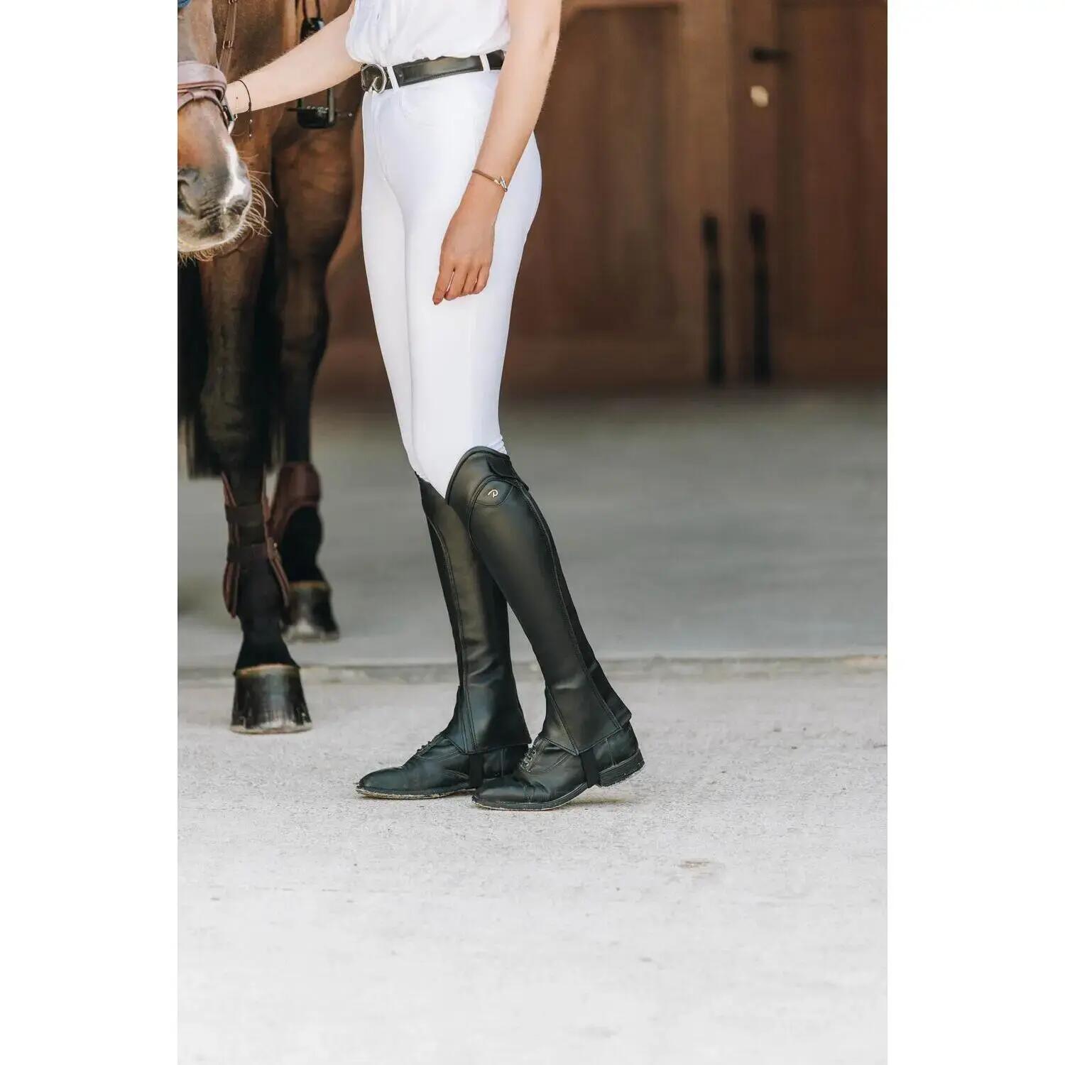 Chaps d'équitation Dyon Classic Show Nero 2/2