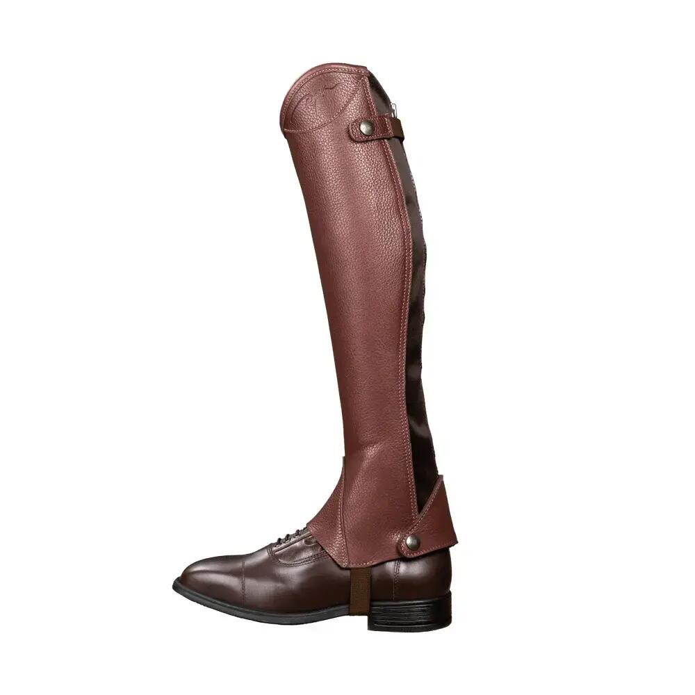 Chaps de confort Dyon in pelle marrone 2/3