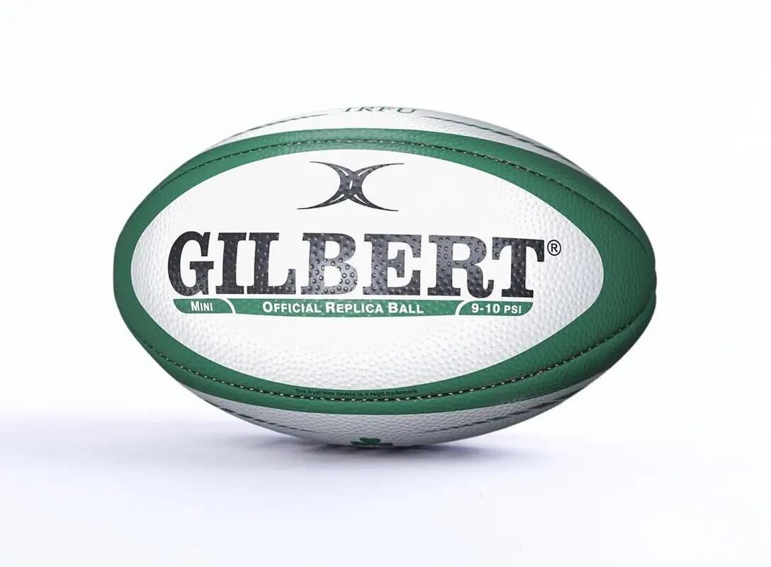 Pallone da rugby mini replica Gilbert Irlande (taille 1) 2/3