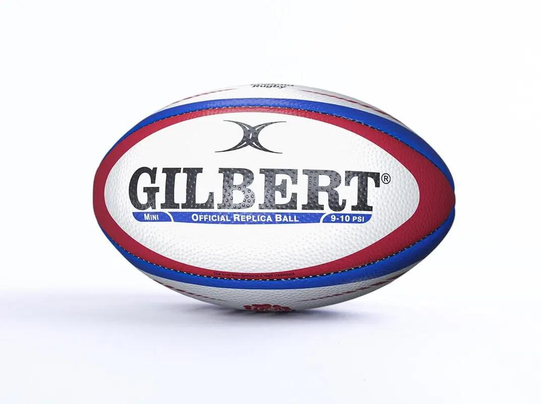 Rugby Ball mini replica Gilbert England 2/3