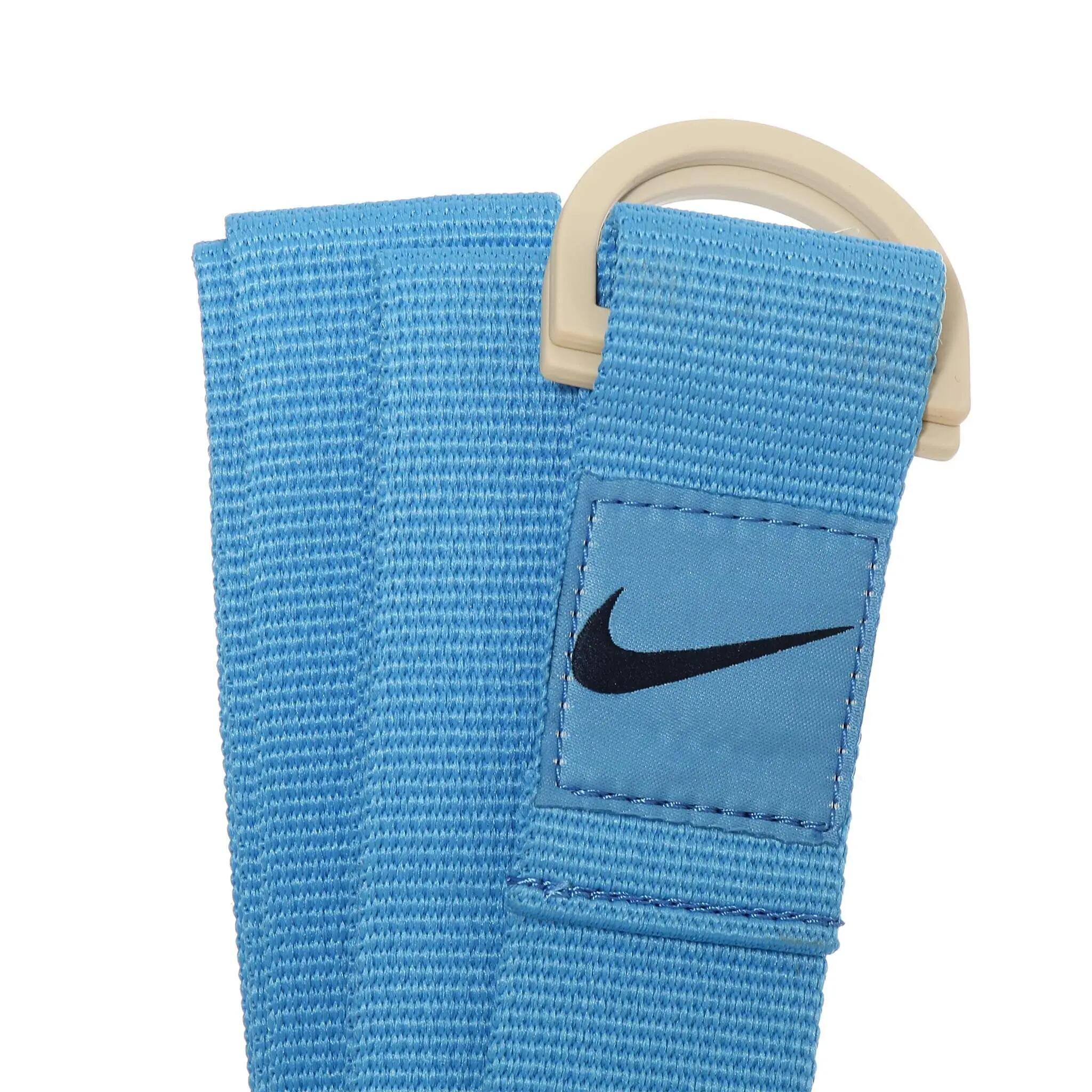 Pasek do jogi Nike Mastery Yoga Strap - błękitny 3/3