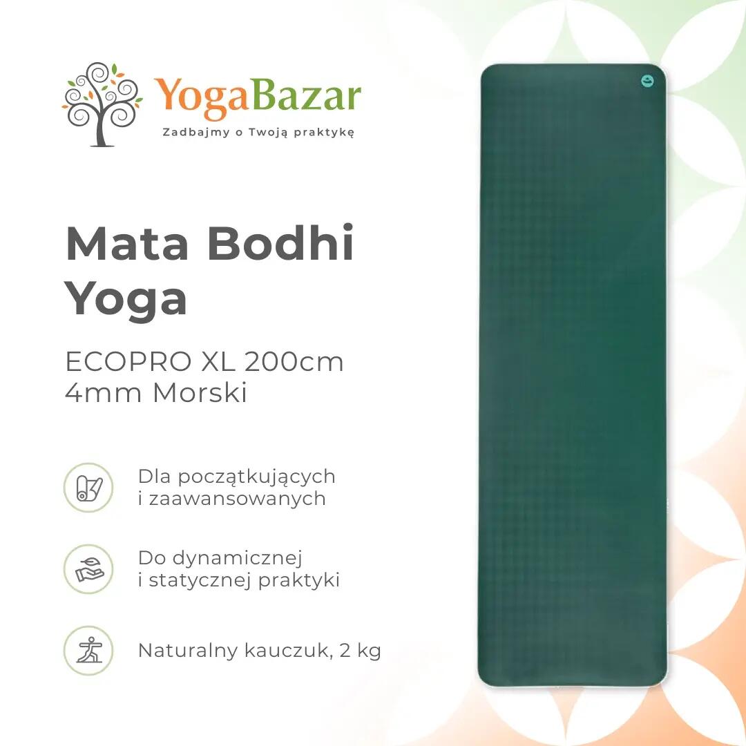 Bodhi EcoPro XL yogamat 200 cm 4 mm 9/9
