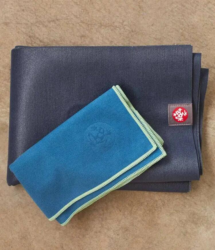Tapis de yoga de voyage en caoutchouc Manduka eKO Superlite 1,5 mm - Minuit 9/14