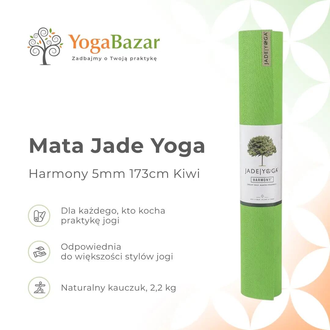 Mata do jogi Jade Yoga Harmony 5mm (173cm) - Kiwi 4/4