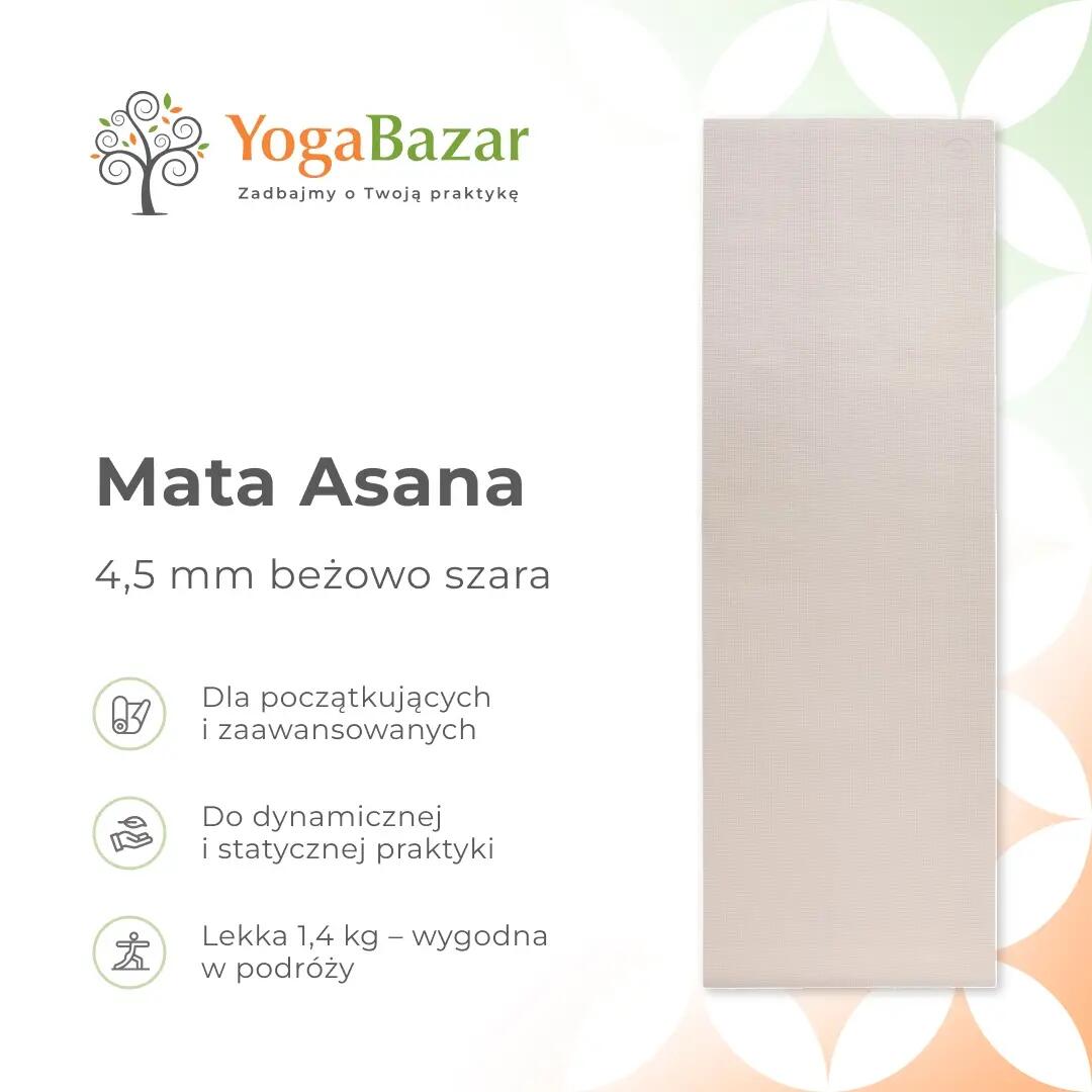 Esterilla de yoga Asana de 4,5 mm 7/7