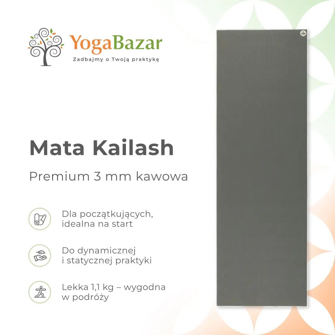 Tappetino yoga antiscivolo Bodhi Kailash Premium 3 mm Fitness Pilates 8/8