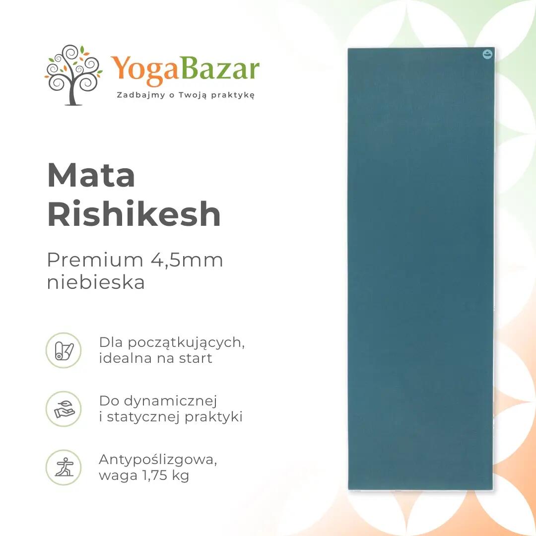 Saltea de yoga Rishikesh Premium 4,5 mm 8/8