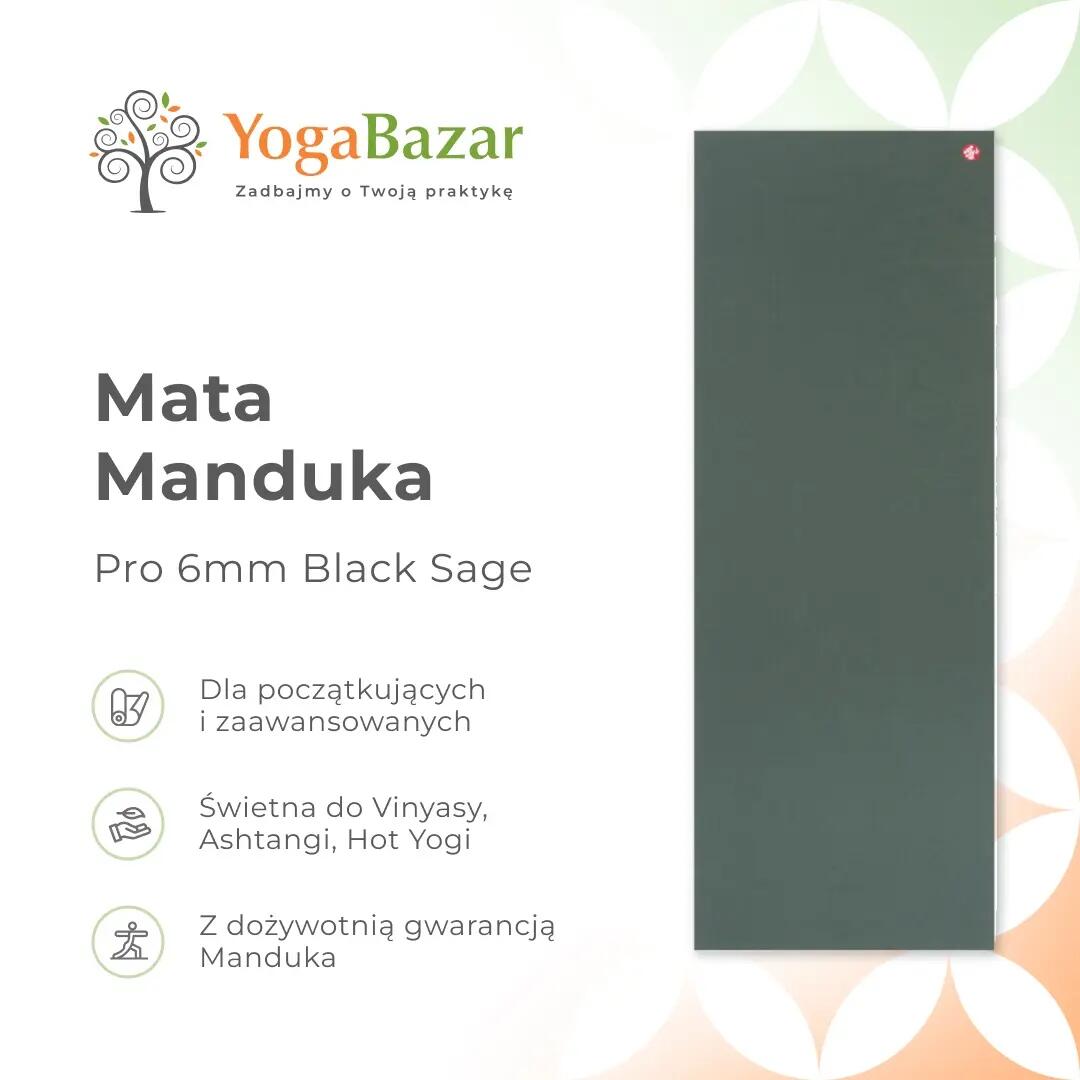 Mata do jogi Manduka PRO 6mm 12/12
