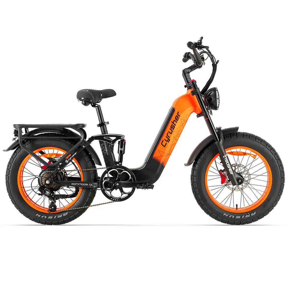 Electric bike Cyrusher Kommoda 3.0,Battery 48V 20Ah,20" Tire 2/6