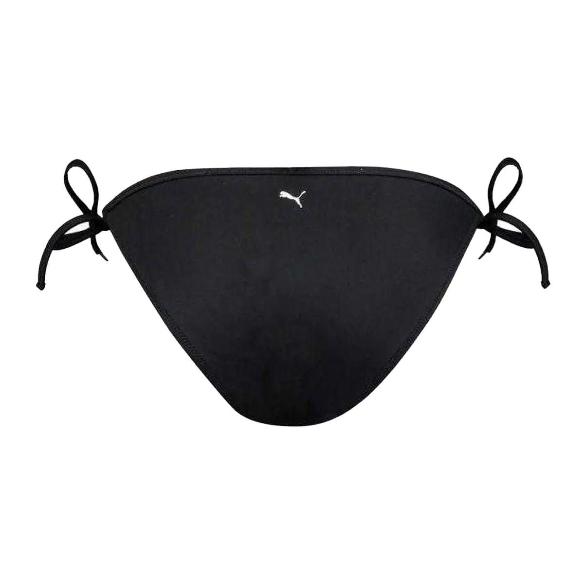 Womens/Ladies Side Tie Bikini Bottoms (Black) 3/7