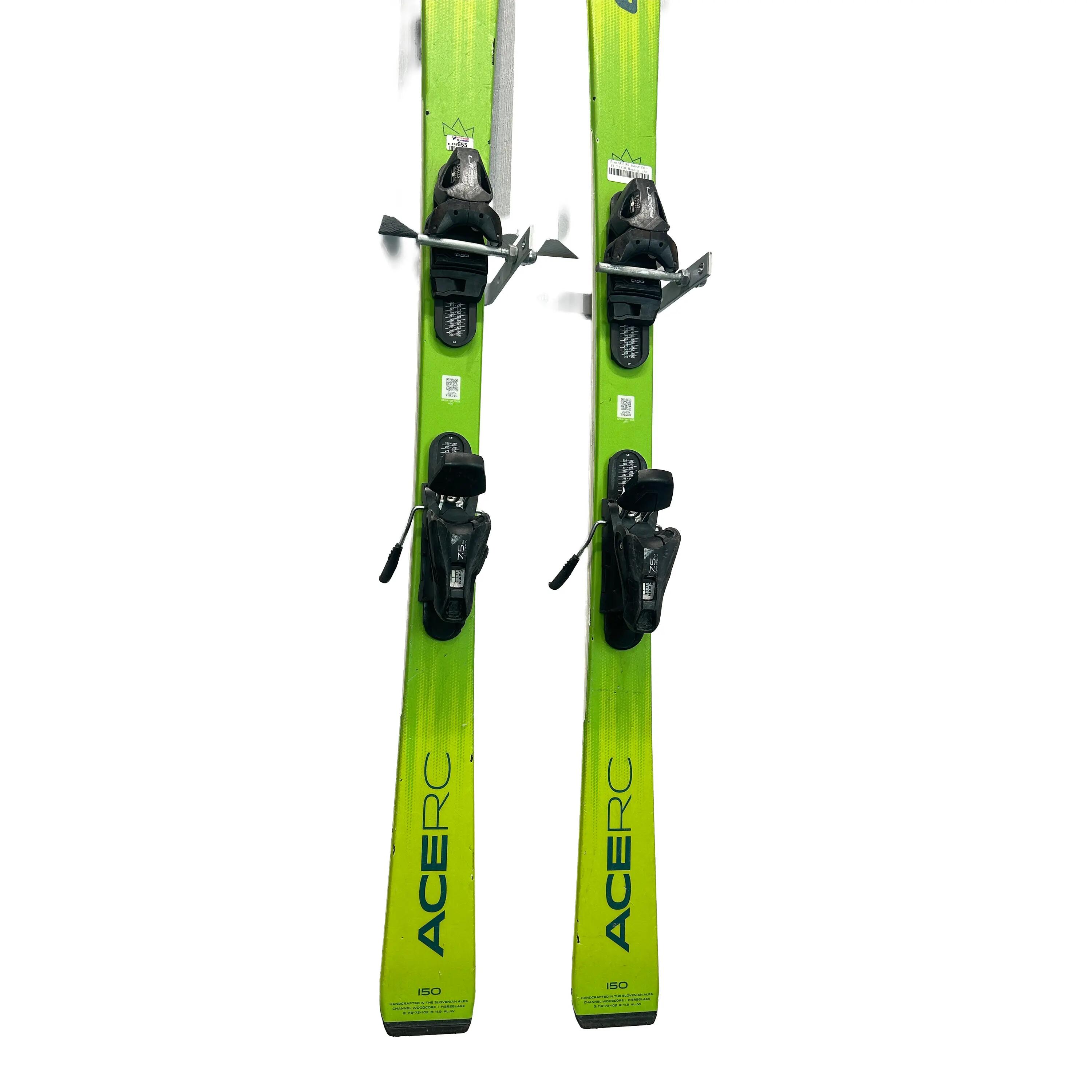 Refurbished - Hochleistungski  Elan ACE RC Junior Ski + EL 7.5 GW Binding - 150 6/6