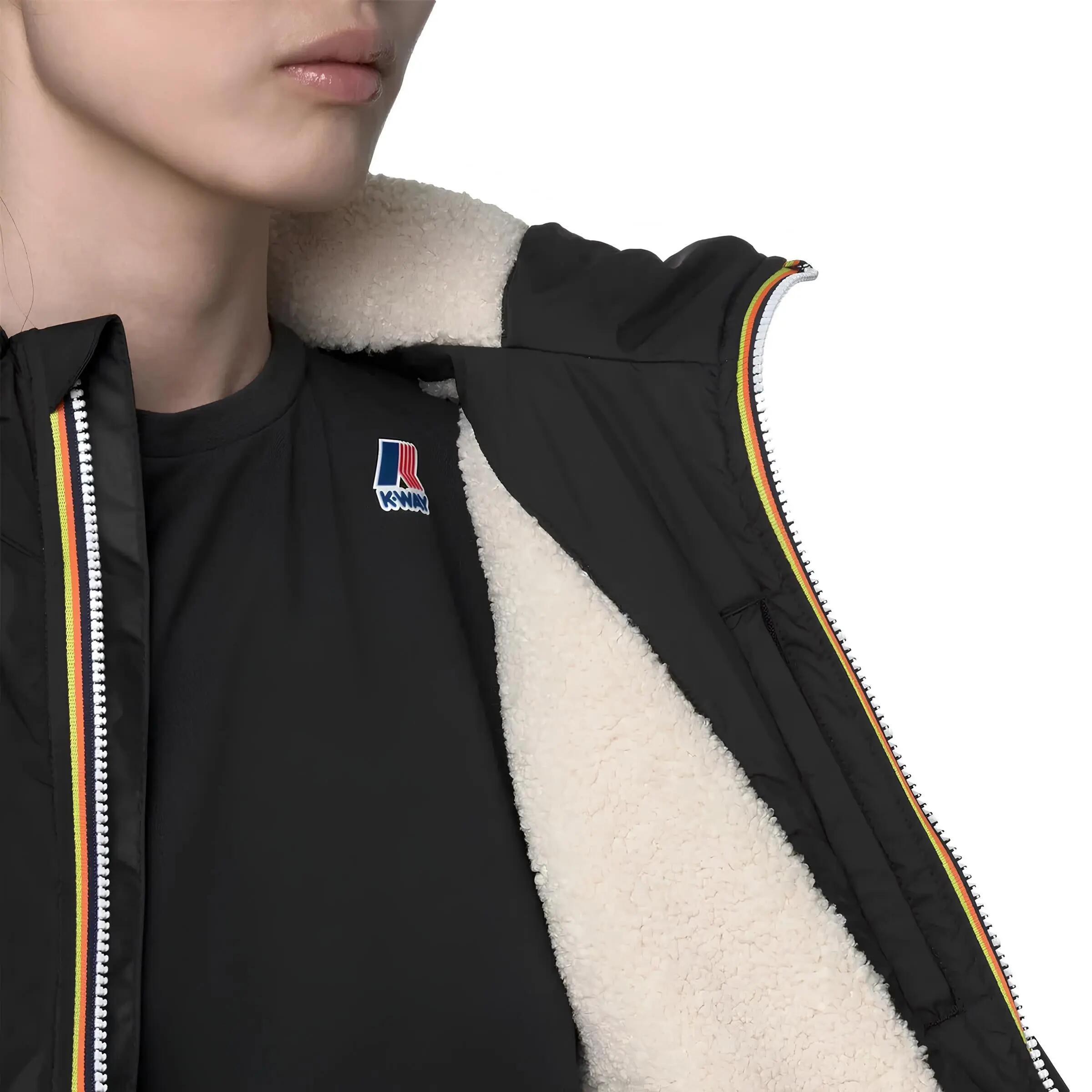 Cazadora Reversible K-Way Le Vrai 4.0 Albine Orsetto para Mujer 5/5
