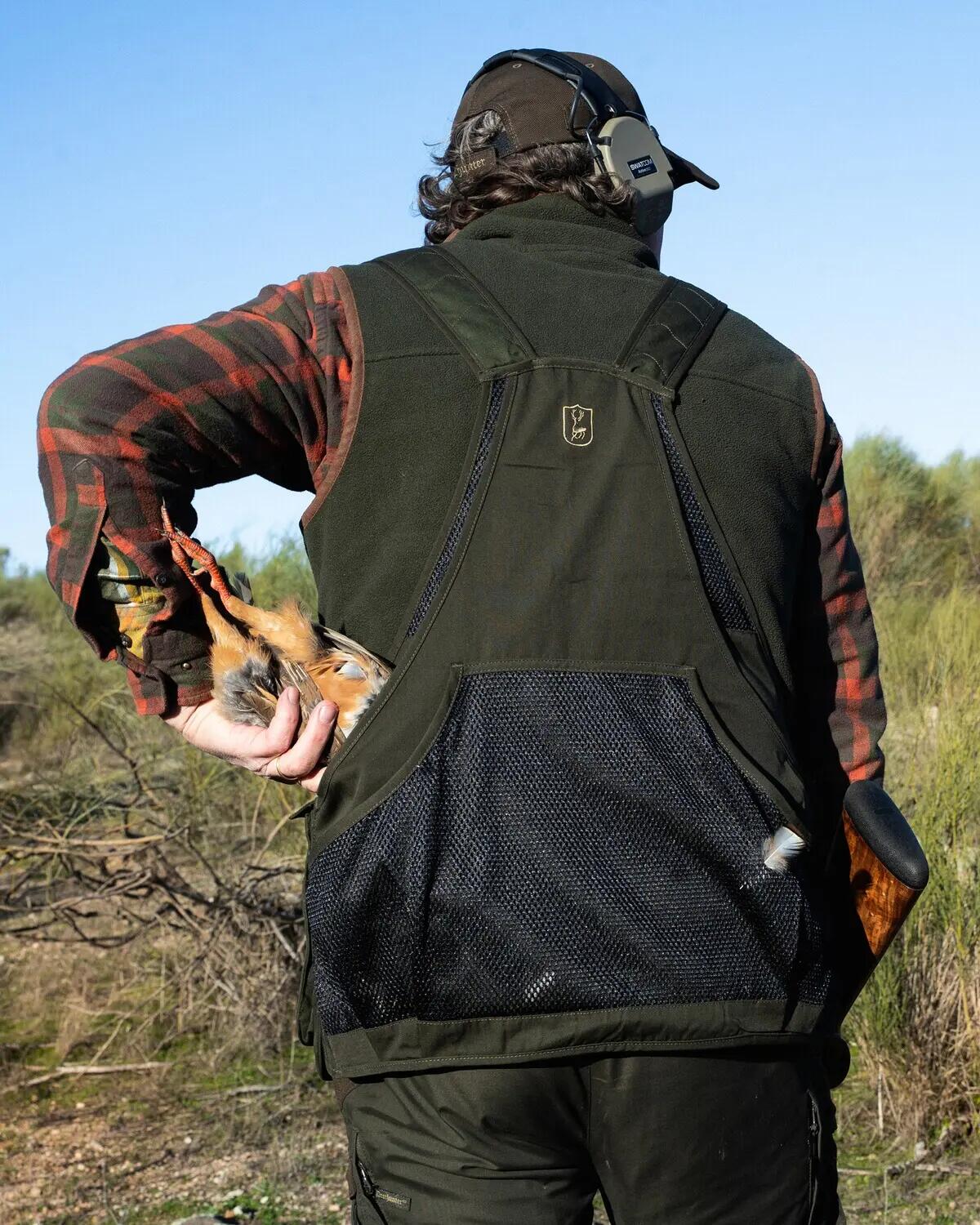 Gilet polaire Cumbria - Forest Ember, doux et silencieux 4/5