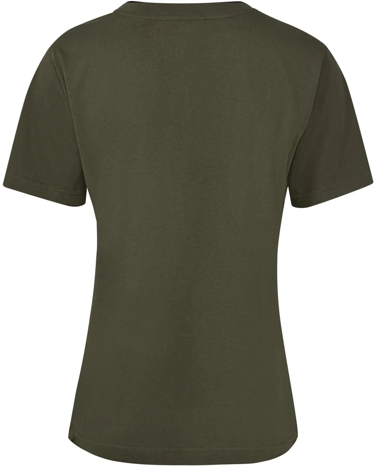 Damen T-Shirt Brusttasche Waldtiere 2/5