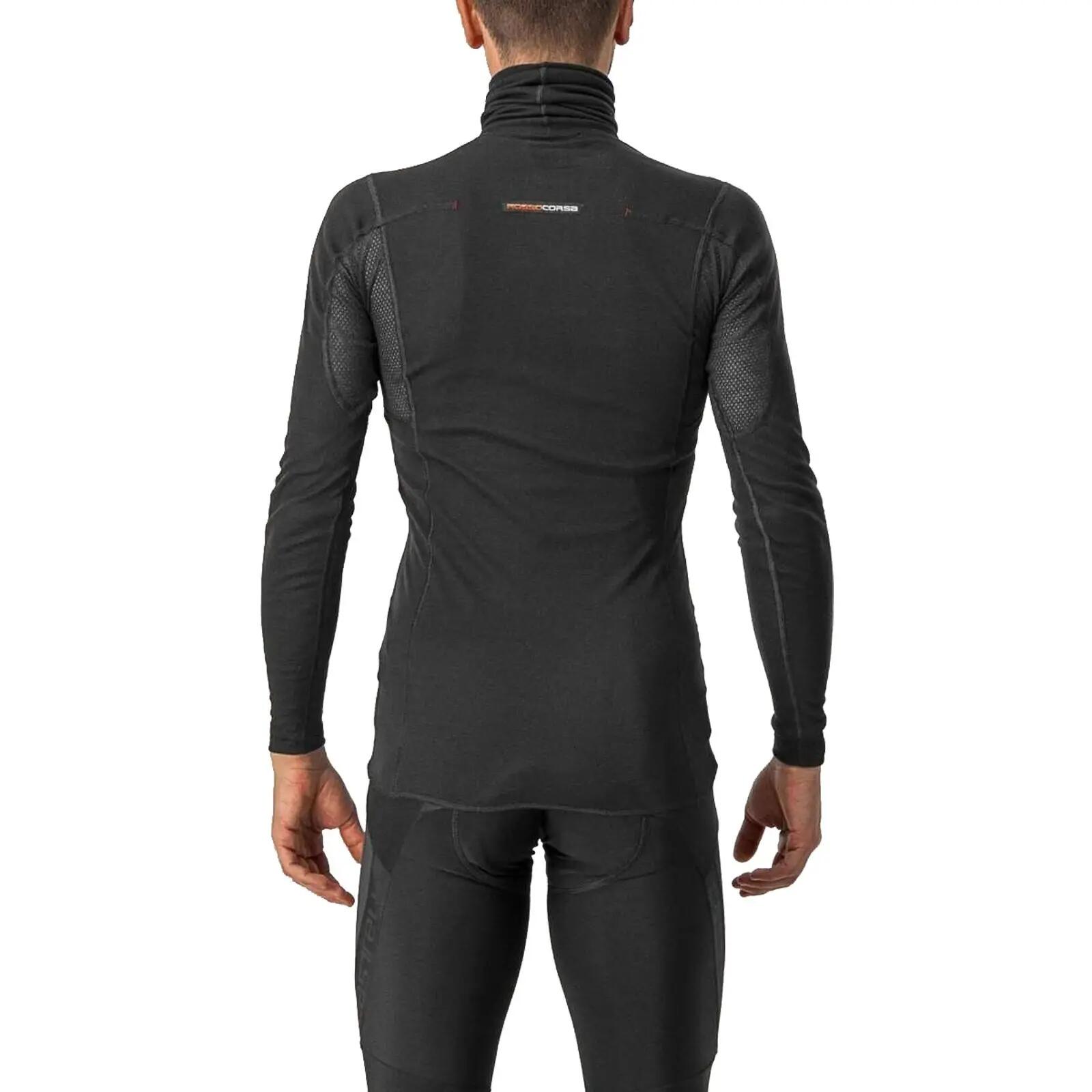 Bluza de corp cu maneca lunga si guler Flanders Neck Warm - negru 5/5