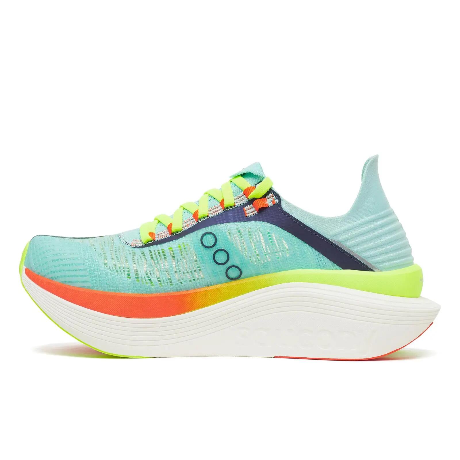 Pantofi alergare Saucony Endorphin Elite 2 - Splash | Fire | placă carbon 3/5