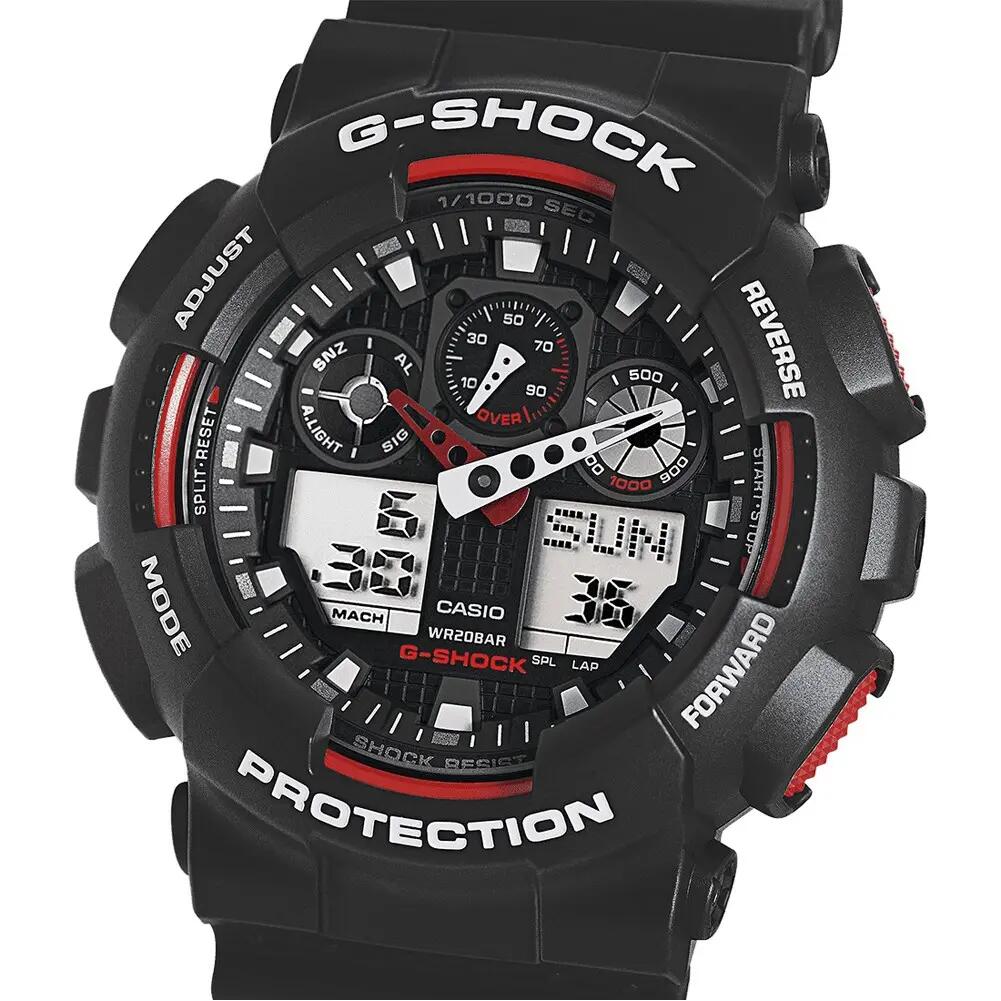Relógio masculino Casio G-Shock GA-100-1A4ER 9/9
