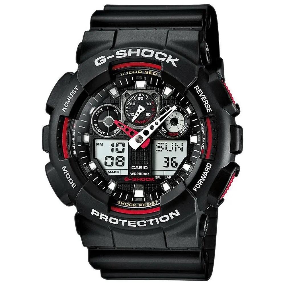 Relógio masculino Casio G-Shock GA-100-1A4ER 6/9