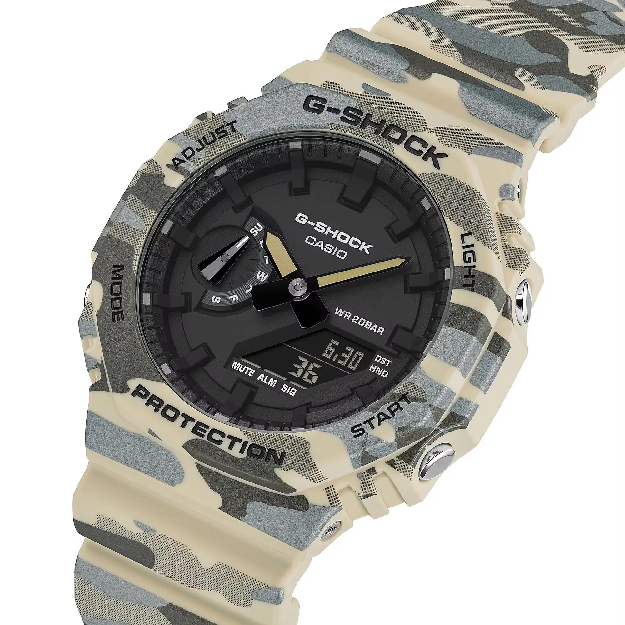Casio Analogique - Digital Montre Beige/Noir GA-2100CM-5AER 2/11
