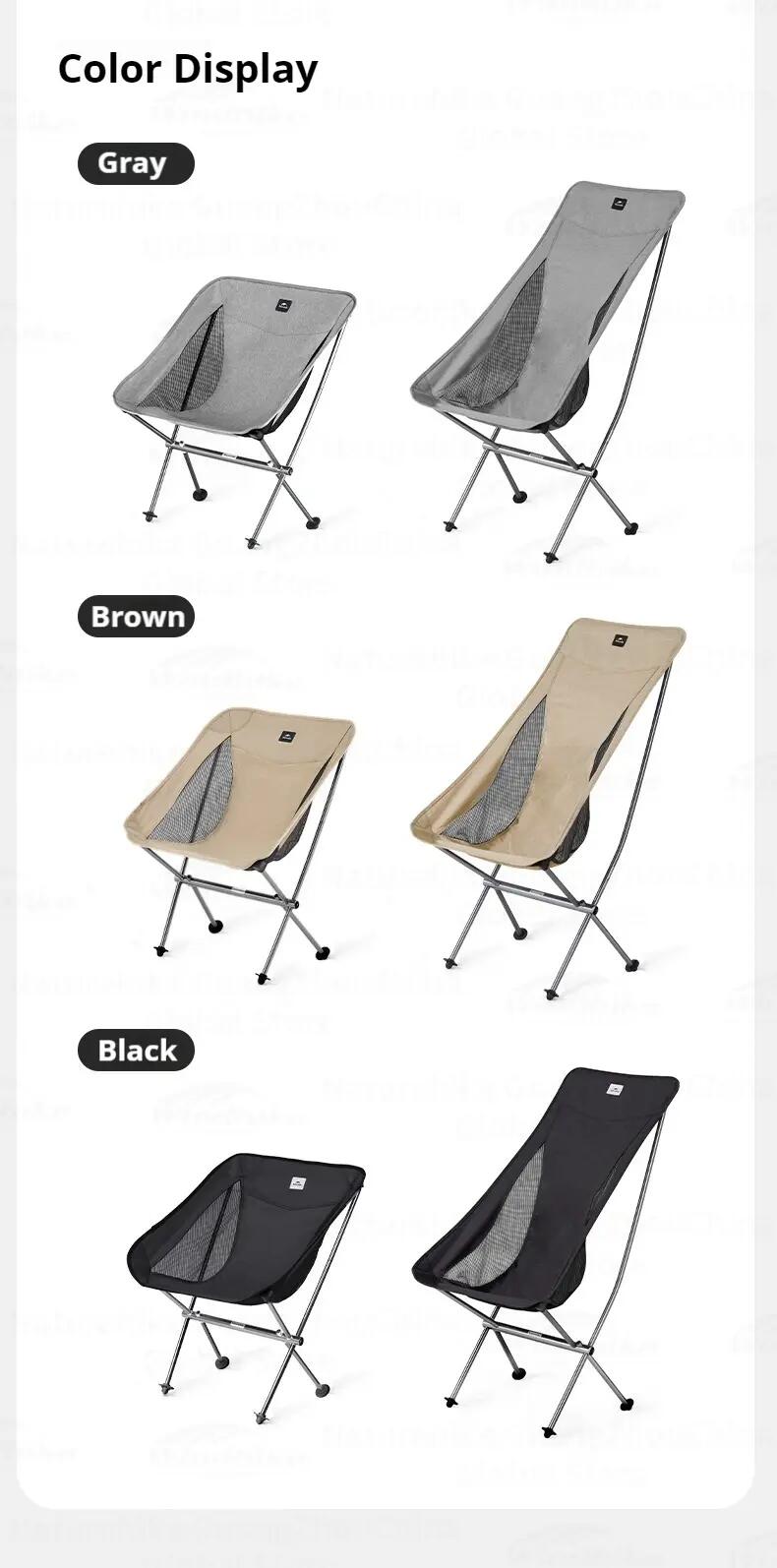 Cadeira Ultraligeira Stellaluna L04 Moon Chair da Naturehike 3/4