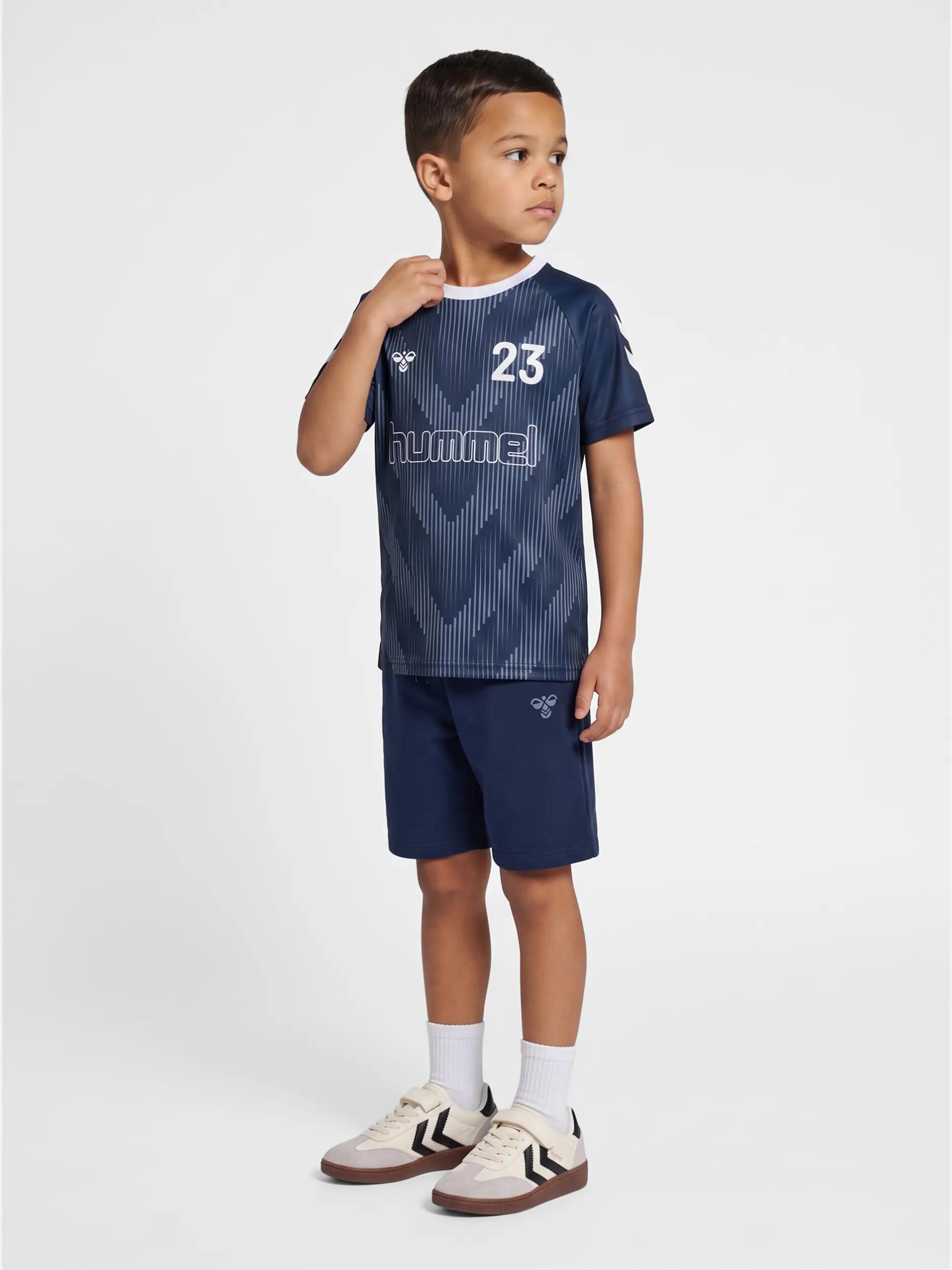 Instap T-Shirt Hmljr Reg Uniseks Kinderen 3/11