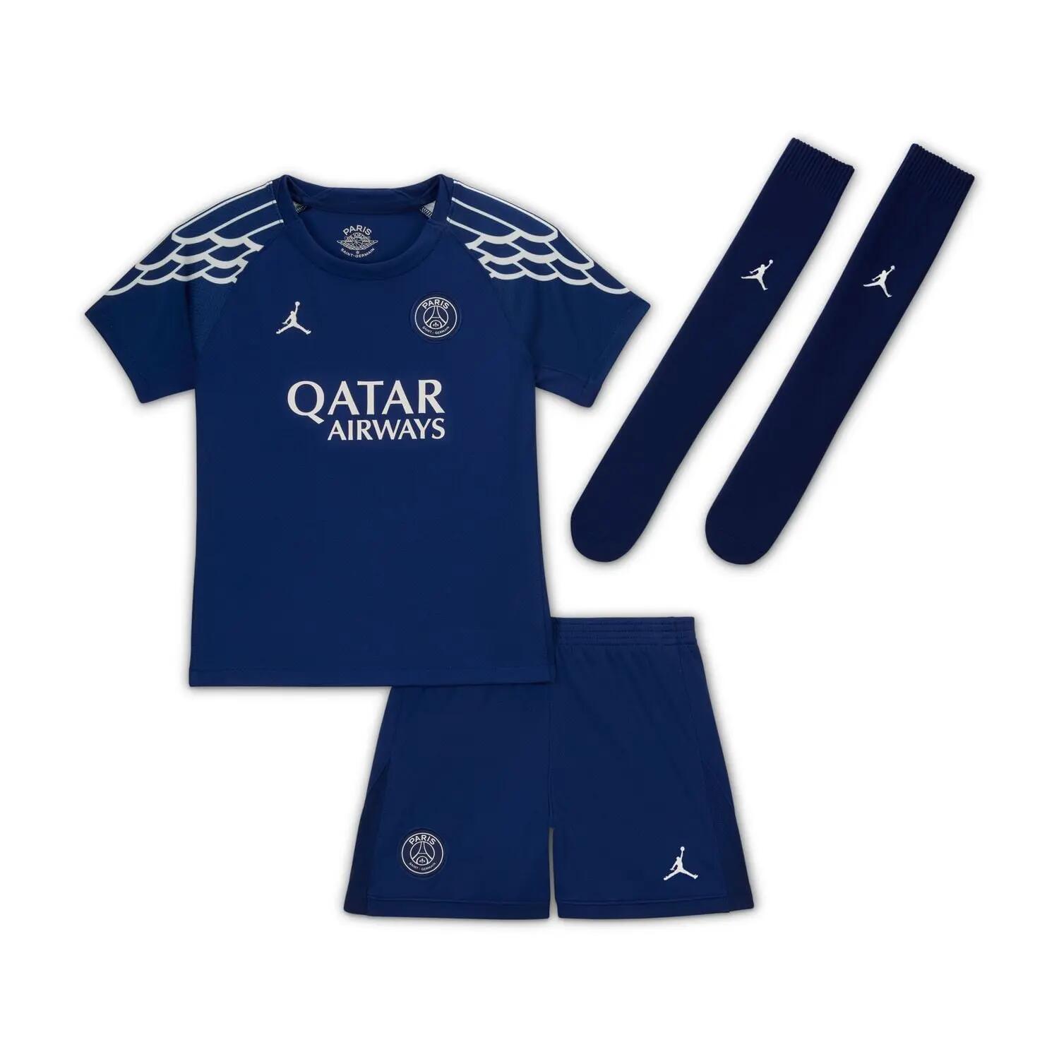 Nike PSG Lk NK Df Kit Stad 4Th 3 darabos gyerekeknek 8/15