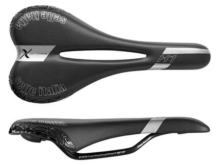Zadel - Racefietsen en MTB - X1 X-Cross Flow - Centrale uitsparing - Zwart