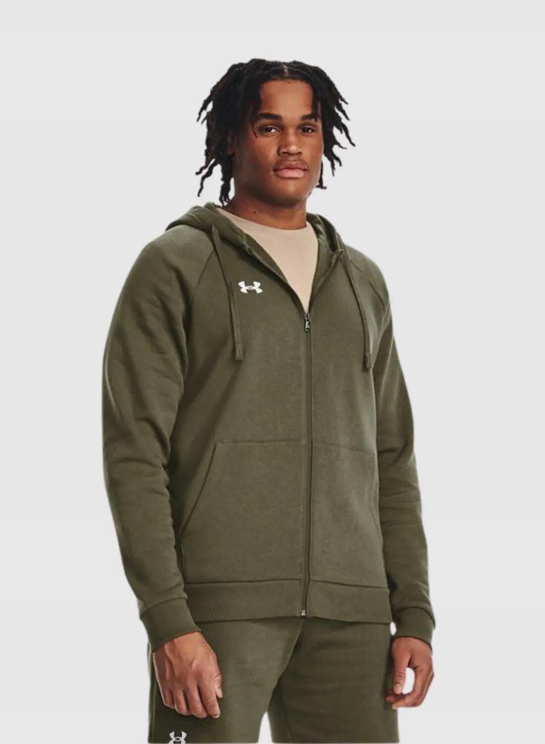Męska Bluza Sportstyle Rival Fleece Z Pełnym Zamkiem Błyskawicznym 8/8