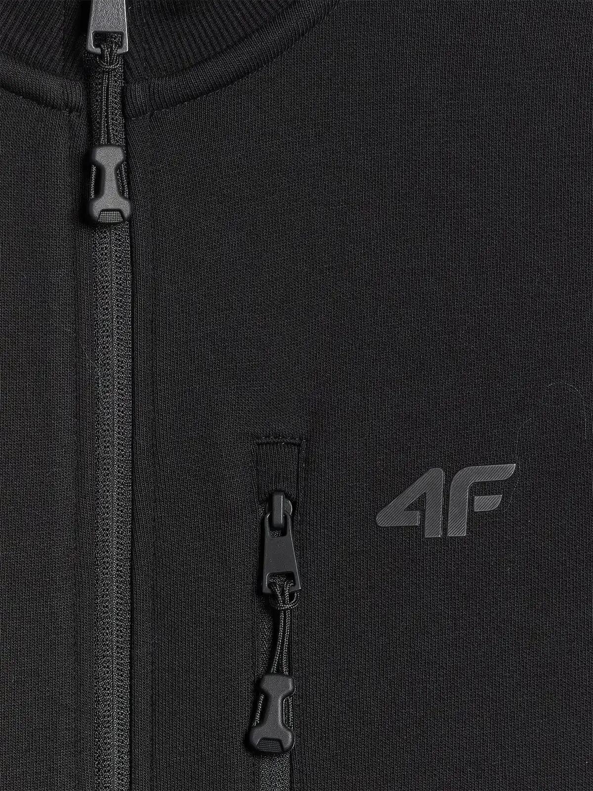 4F Herenhoodie met opstaande kraag 6/6