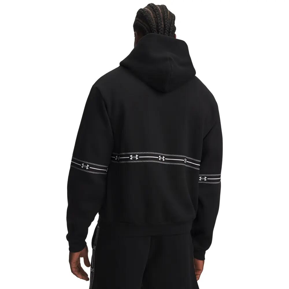 Casaco masculino Under Armour Icon Fleece Taped Full Zip 2/6