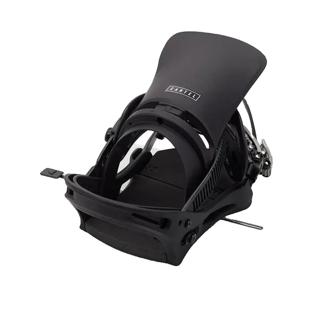 Snowboardbindingen heren Cartel Black 6/6