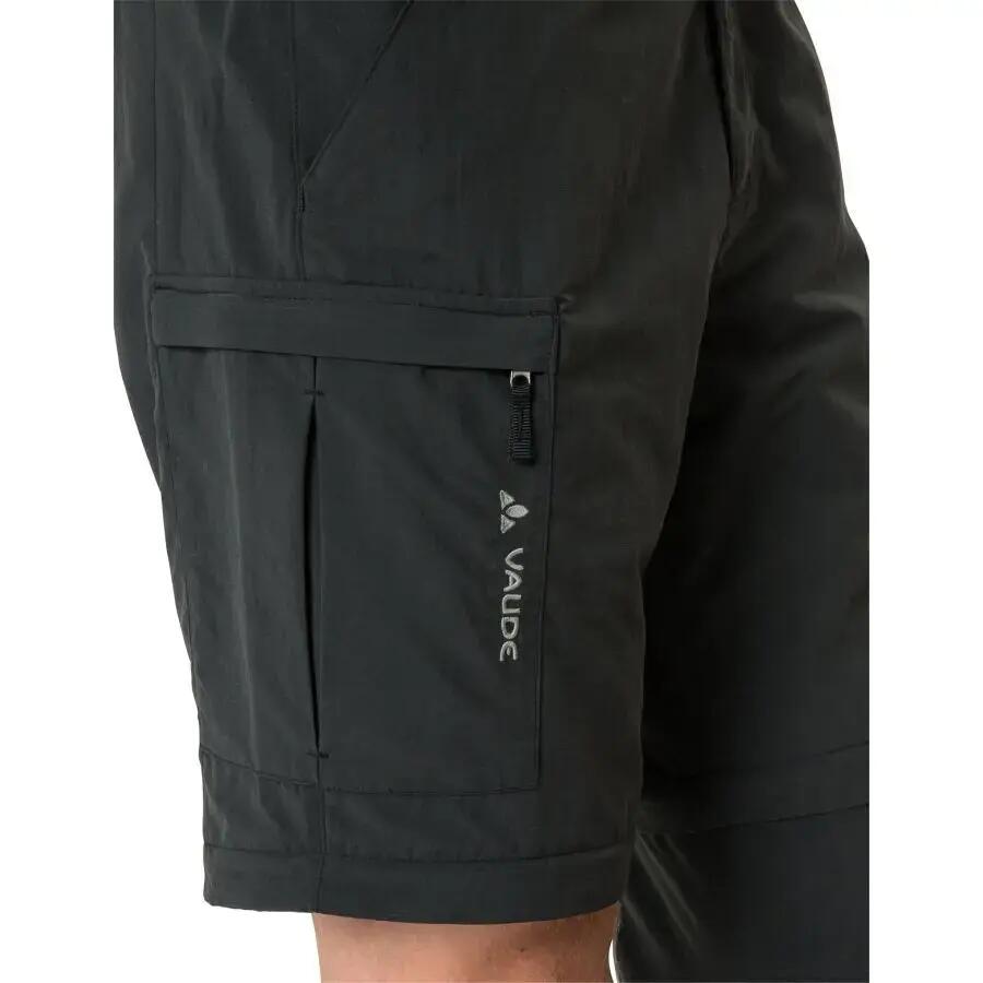 Wanderhose Vaude Farley Zip Off V Schwarz 6/7