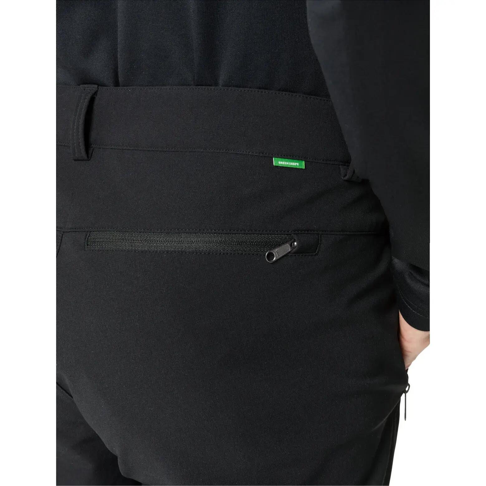 Vaude Strathcona II Softshell Pants Nero - Pantaloncini 7/7